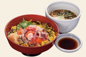 海鮮バラちらし丼セット